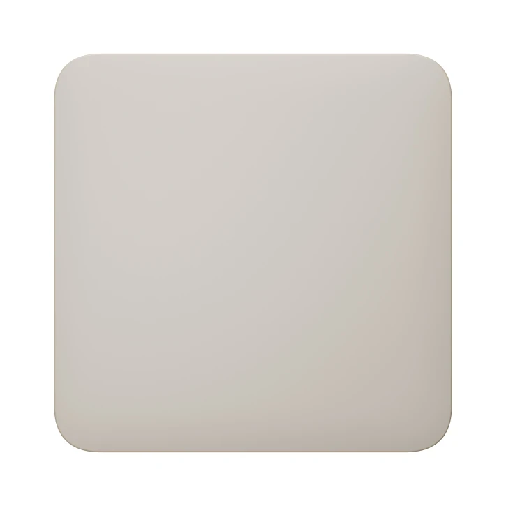 Заглушка монтажної коробки Ajax CoverPlate SoloCover CP Ivory