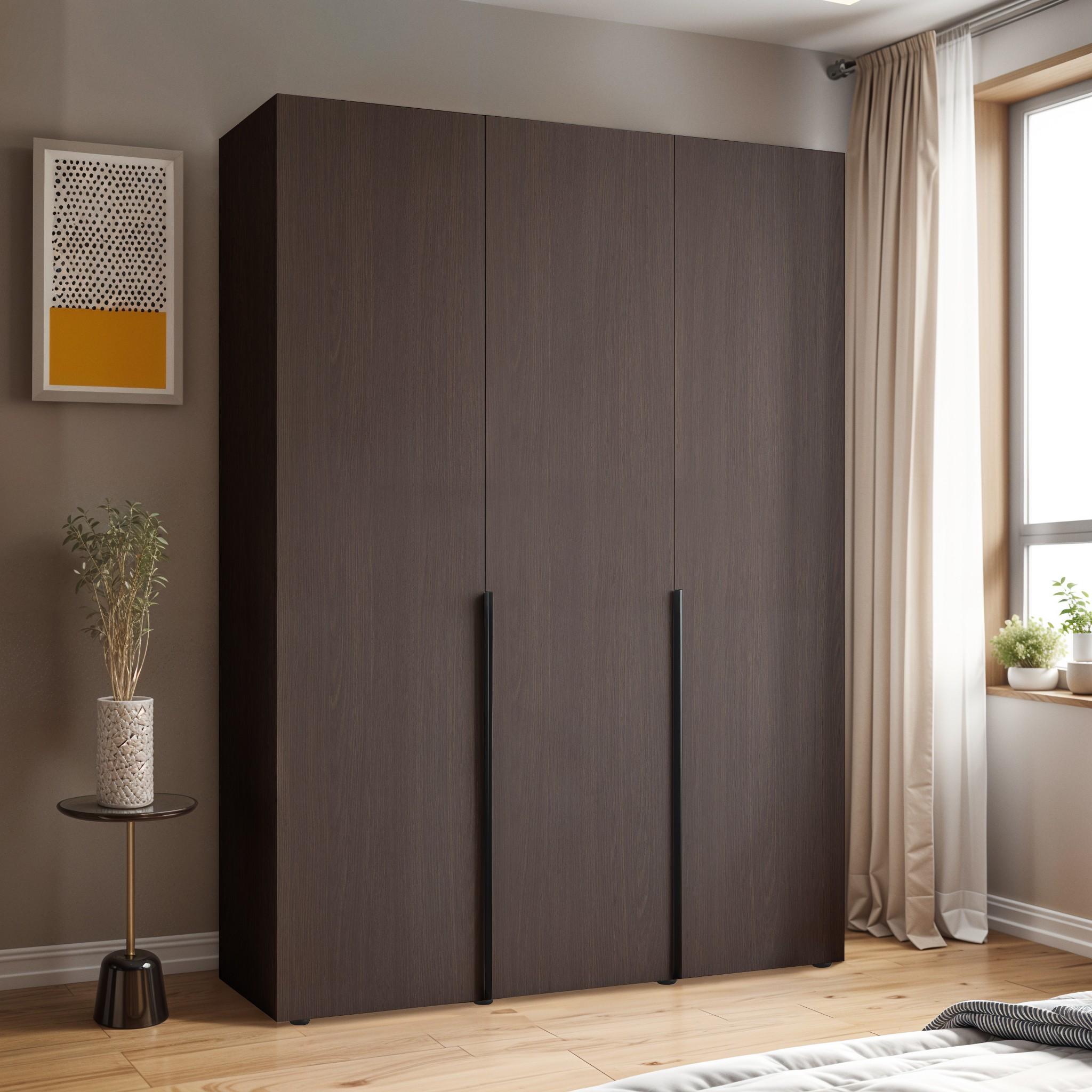 Шкаф со штангой и полками ST-0027 1800х520х2200 мм Венге Магия - фото 1