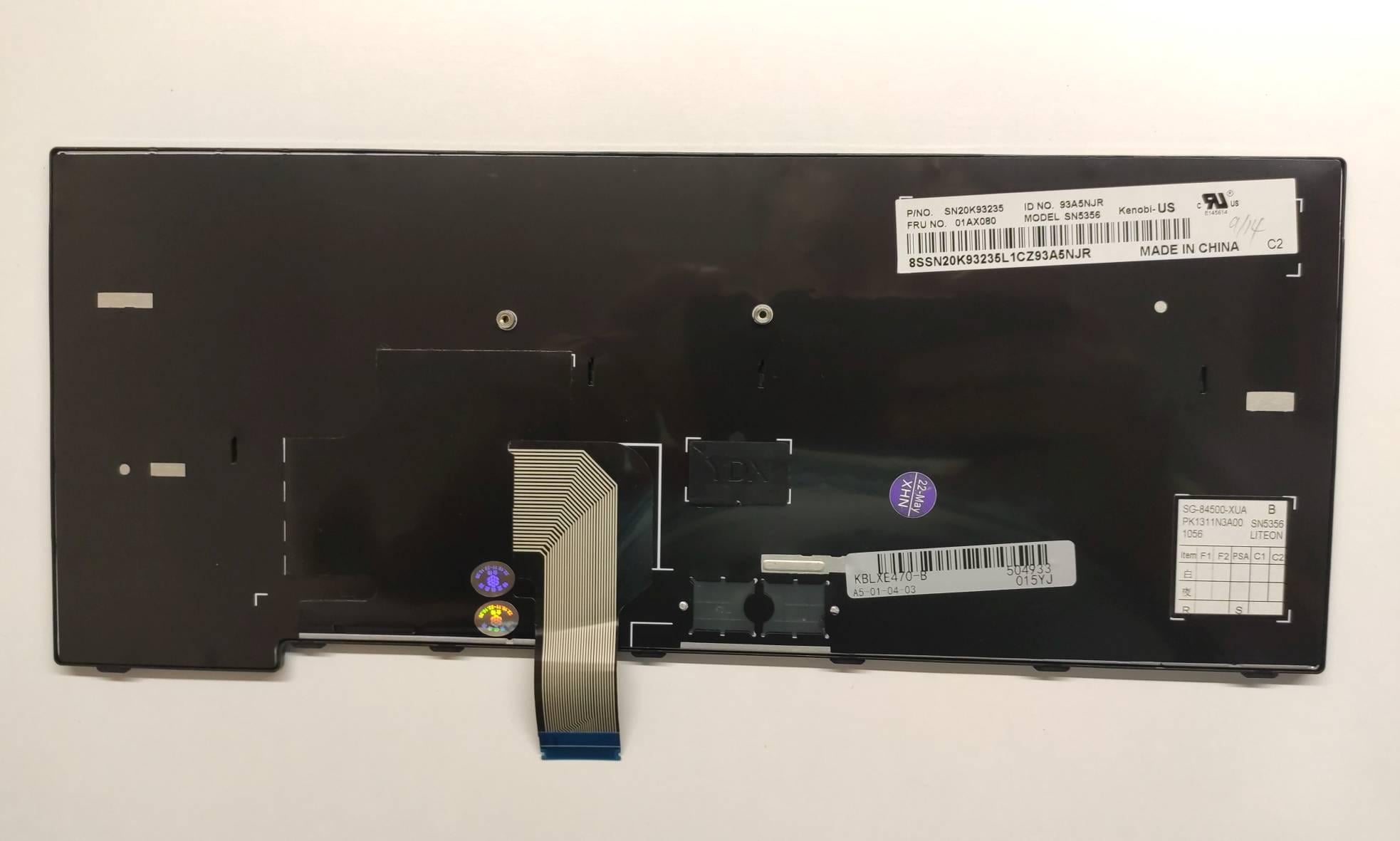 Клавиатура для ноутбука Lenovo ThinkPad E470/E475/E470C - фото 2