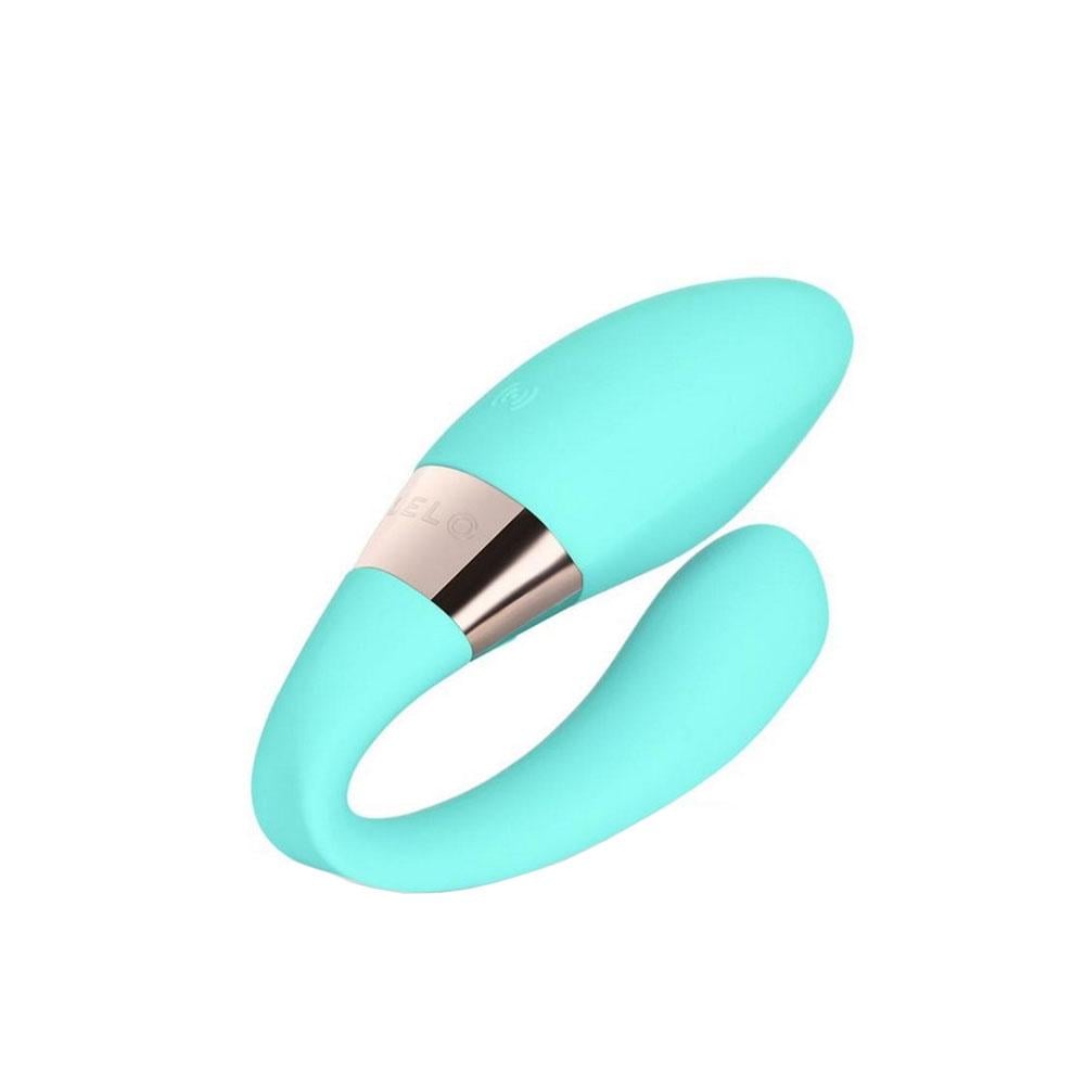 Вибратор для пар Lelo Tiani Harmony 9 см Бирюзовый (35667)