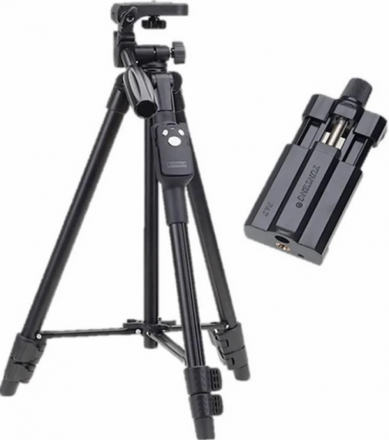 Штатив трипод Yunfeng Tripod YF-3388 с пультом ДУ для камеры и телефона - фото 3 Штатив трипод Yunfeng Tripod YF-3388 с пультом ДУ для камеры и телефона - фото 3