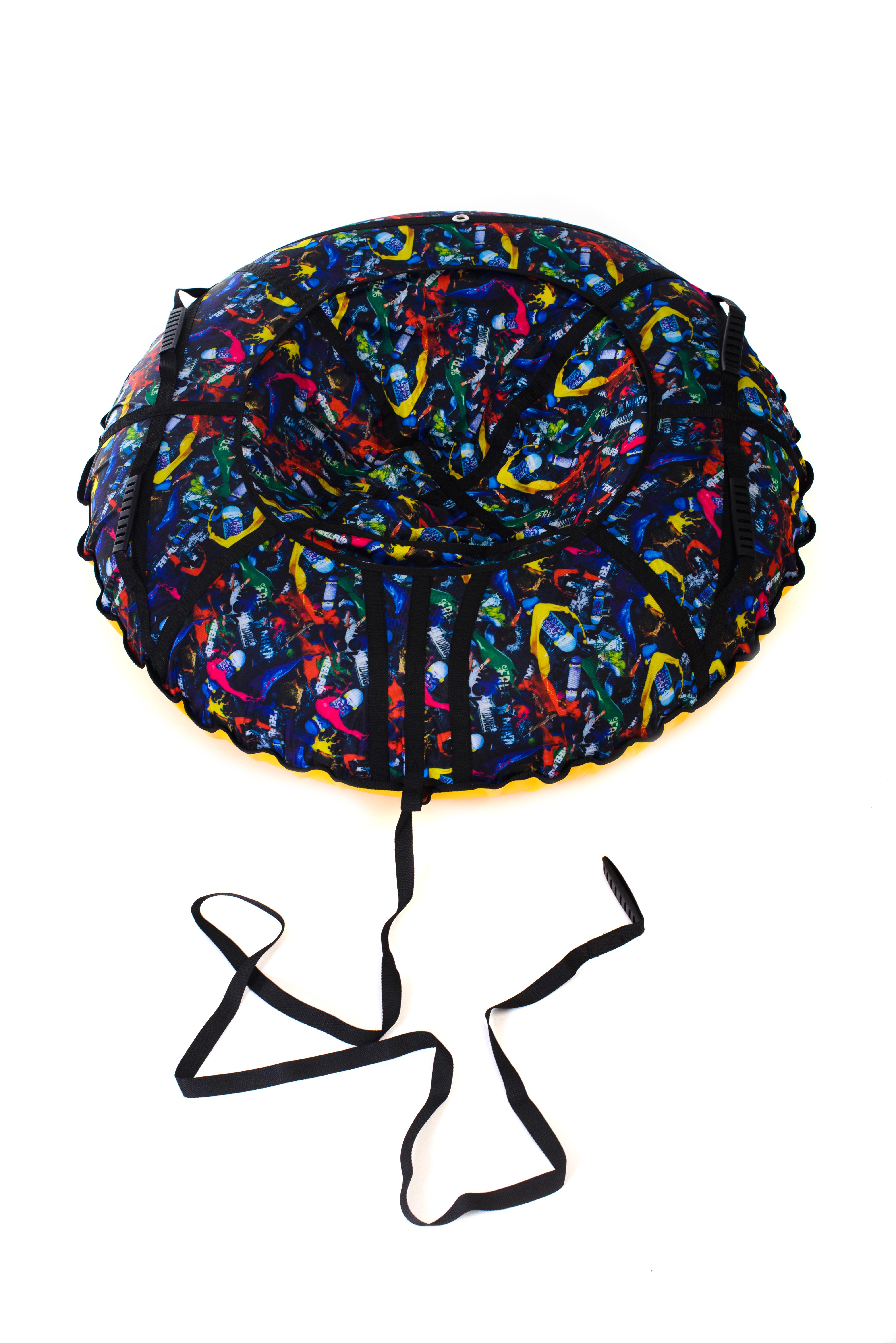 Надувные санки-ватрушка Kospa 120 см Усиленный Скейт (1180)