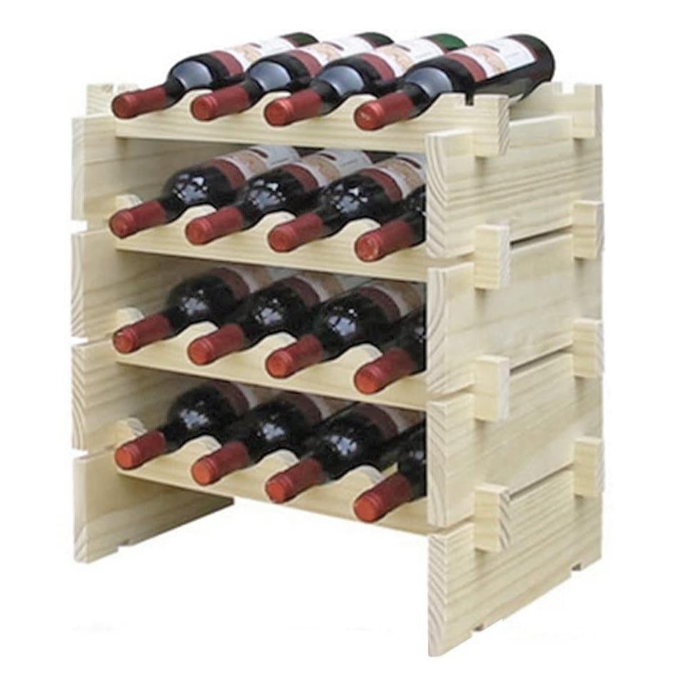 Полка для вина настольная Воланет 16 Бланже (Впс-160201)