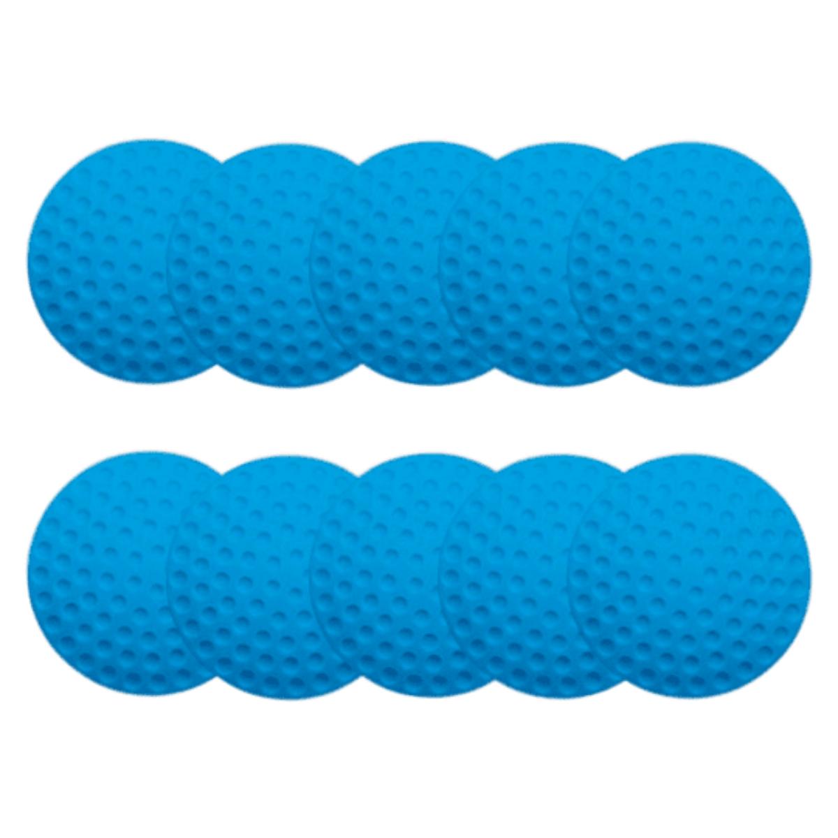 Стопери для дверей TainStopper самоклейкі силіконові 10 шт. Синій (2542)