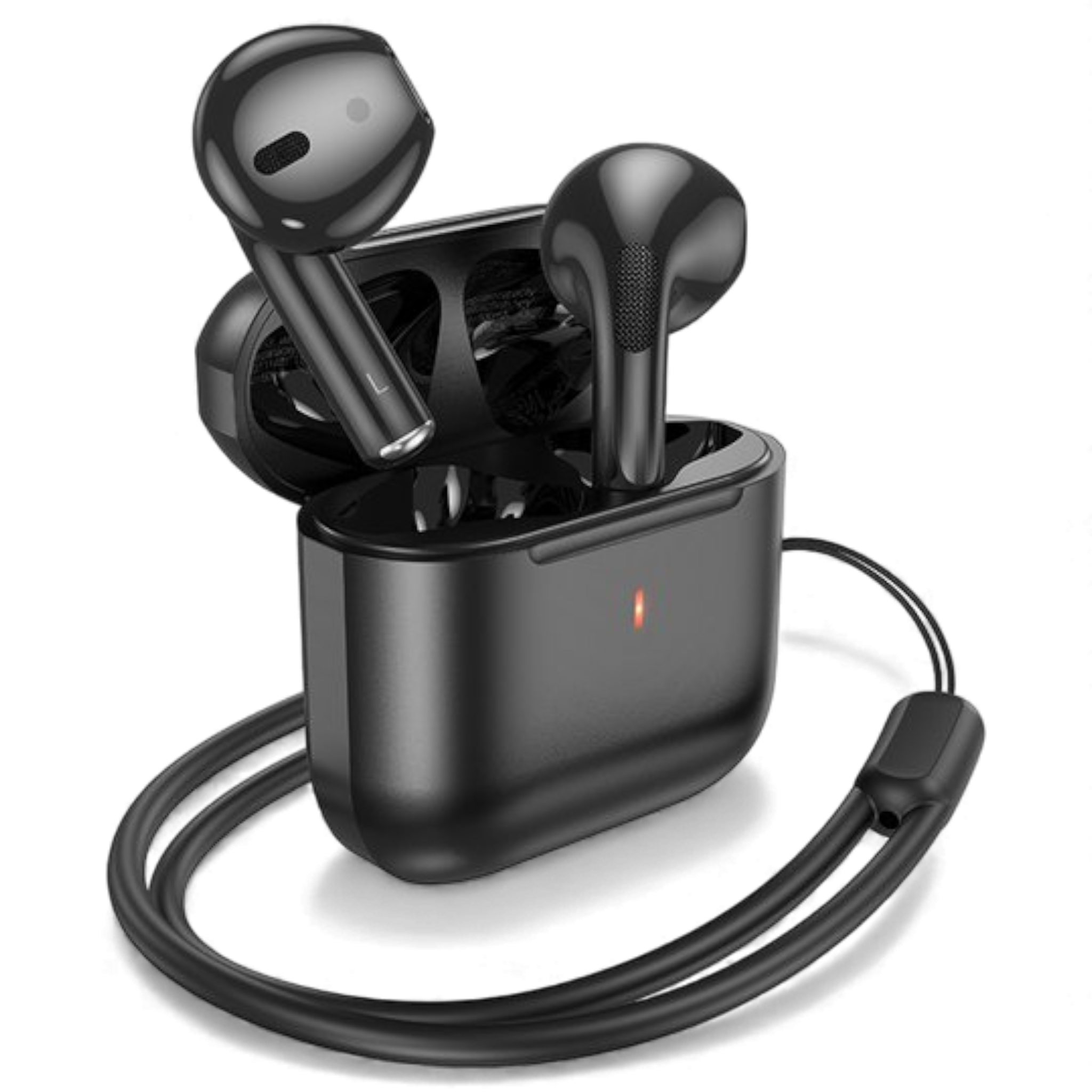 Навушники бездротові Hoco EW53 Lucky true wireless BT headset Black (30667876)