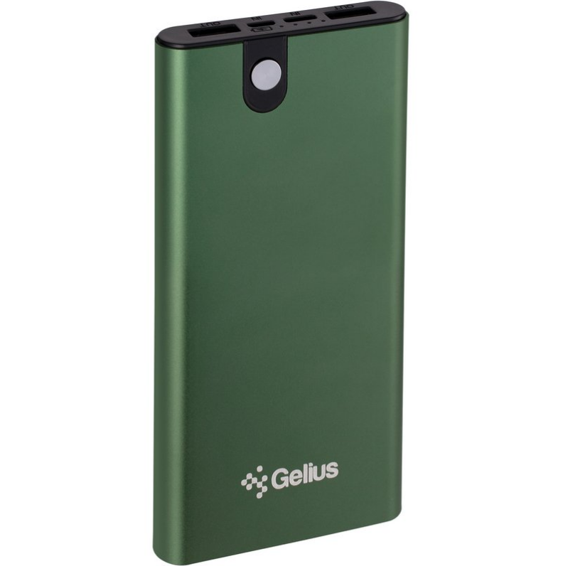 Повербанк Gelius Edge GP-PB10-013 10000 mAh 10W Green