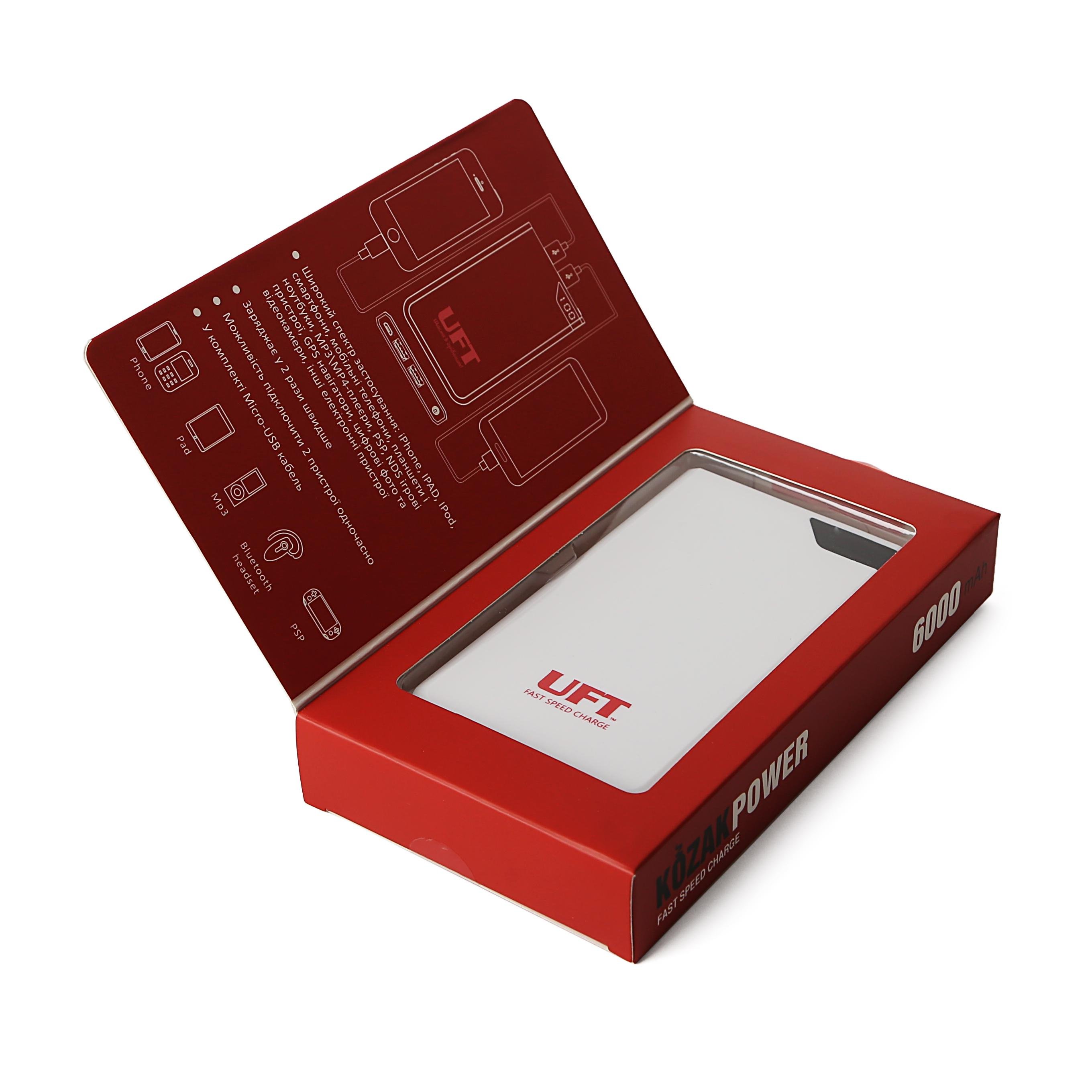 Зарядний пристрій UFT Kozak M Power 6000 Білий (UFTKOZAK6000W)