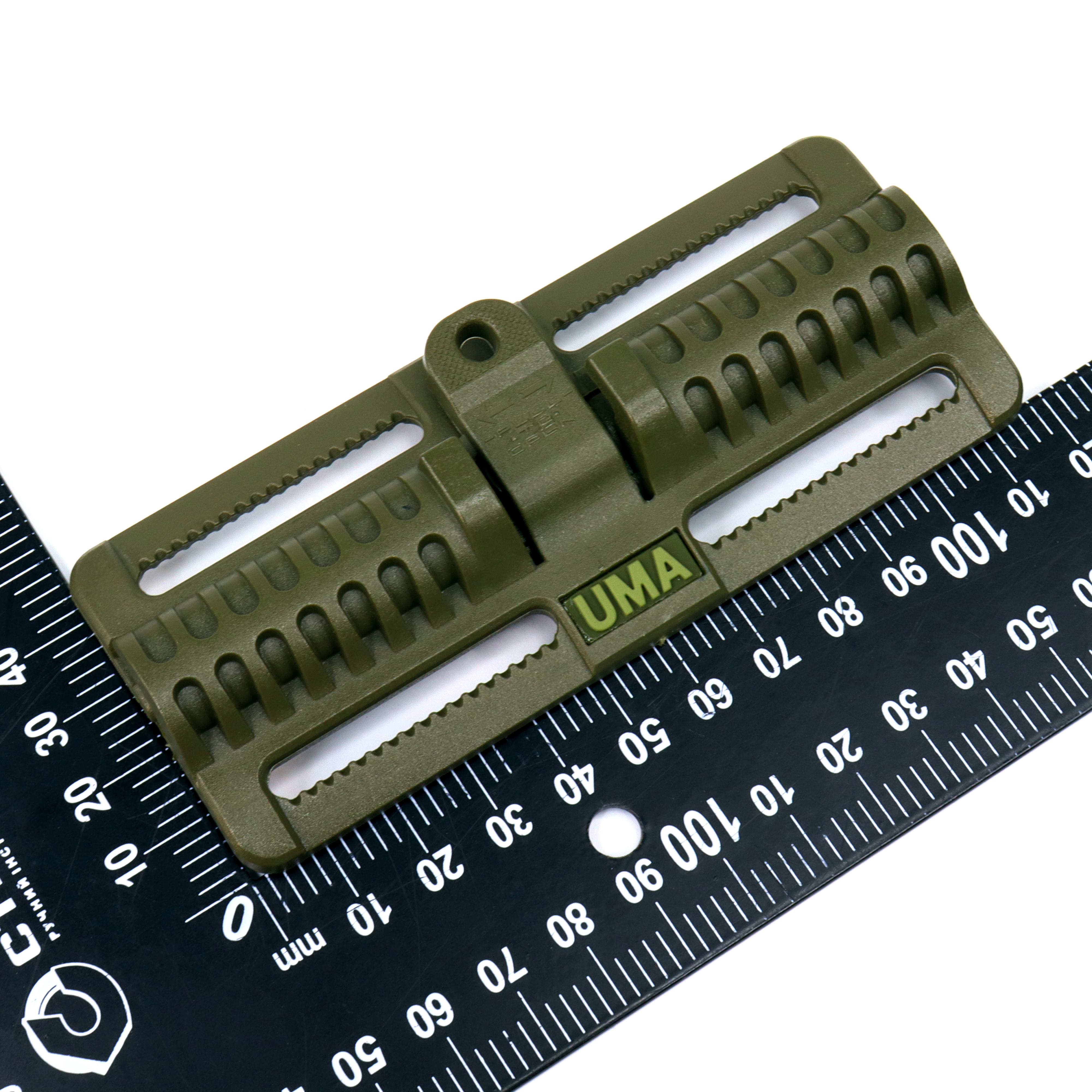 Пряжка FAST DROP быстрого сброса двусторонняя нижняя боковая 80 мм Оливковый (021435) - фото 6