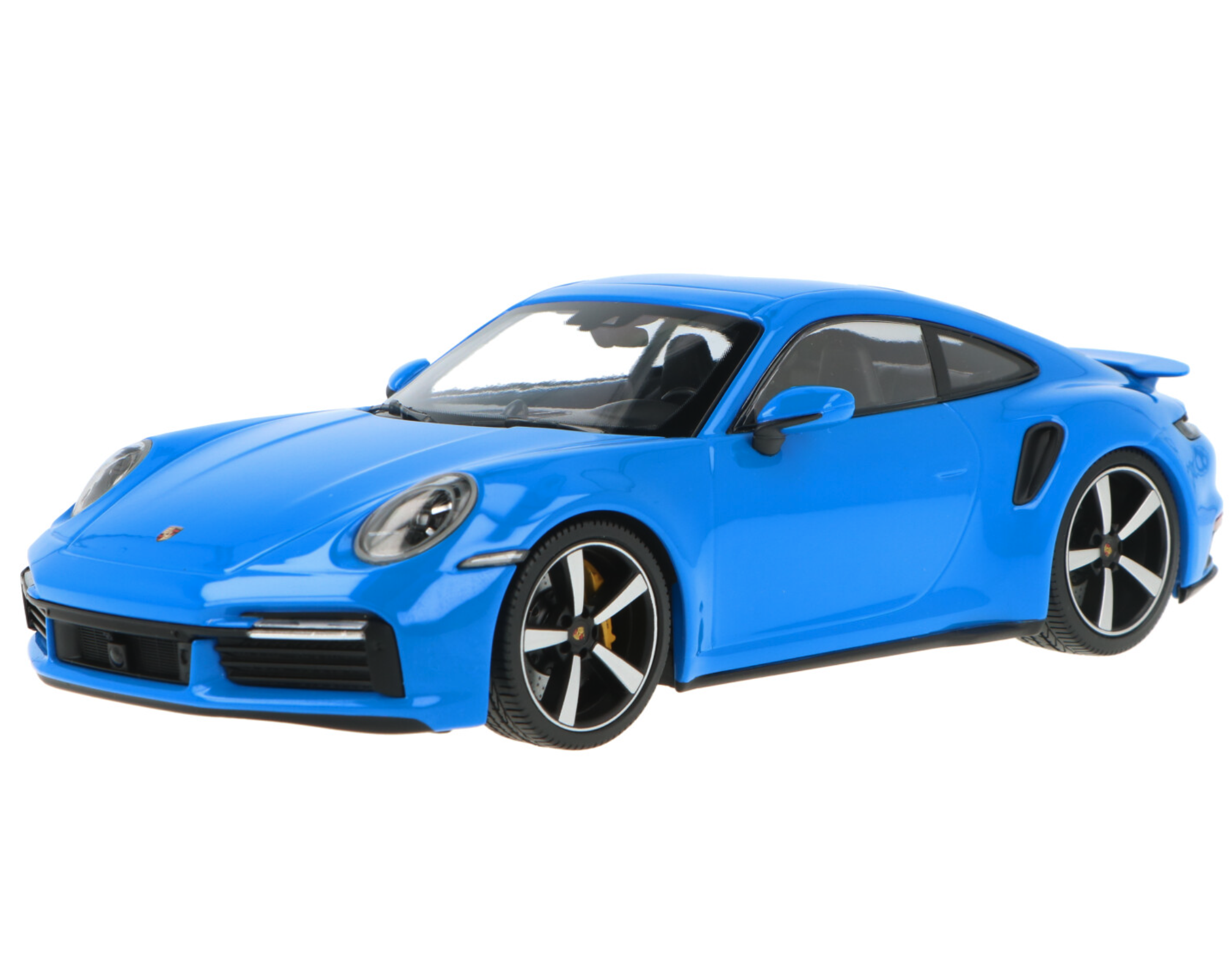 Модель автомобиля Minichamps 1:18 Porsche 911 992 Turbo S Shark Blau (155069074)