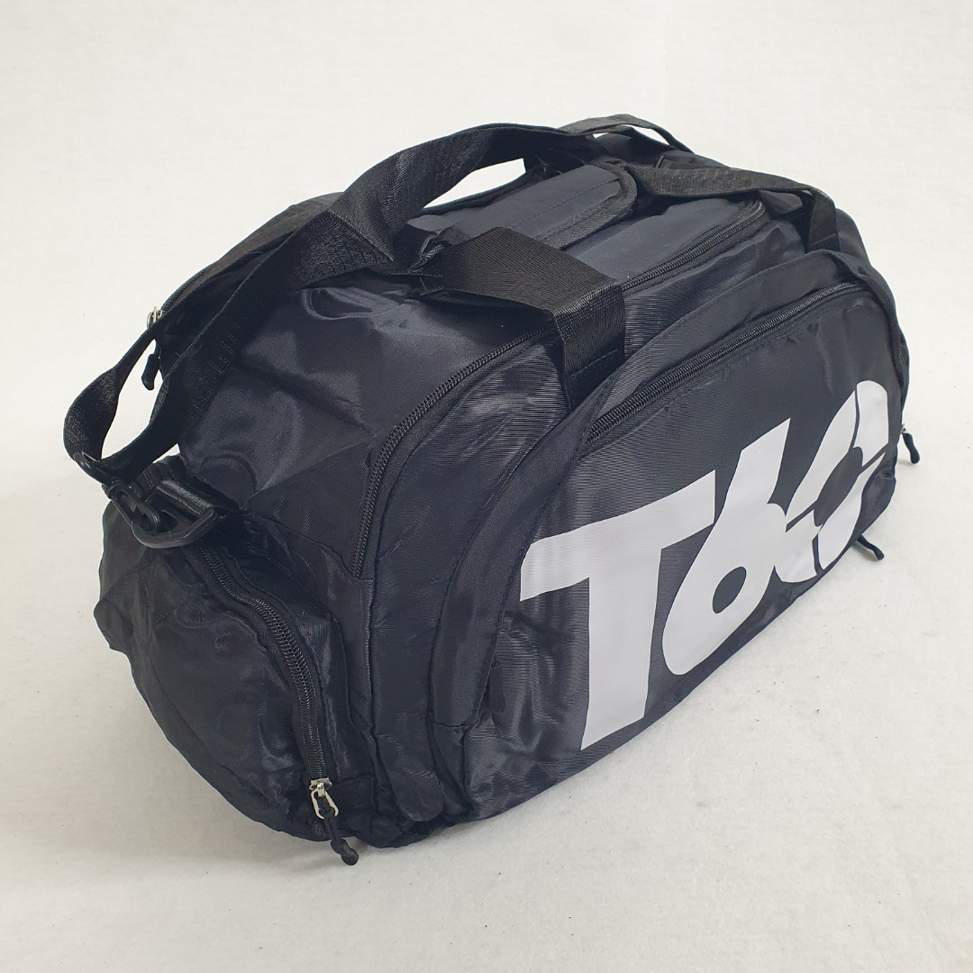 Сумка-рюкзак спортивная с отделом для обуви унисекс (ТS-60-Black) - фото 4 Сумка-рюкзак спортивная с отделом для обуви унисекс (ТS-60-Black) - фото 4