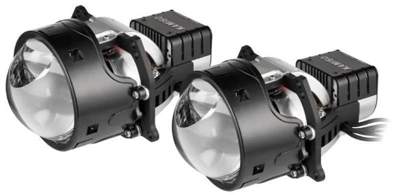 Линзы автомобильные светодиодные Kamiso Aozoom AAPD10-02 Bi-LED LASER 5500K GEN4 51/69W