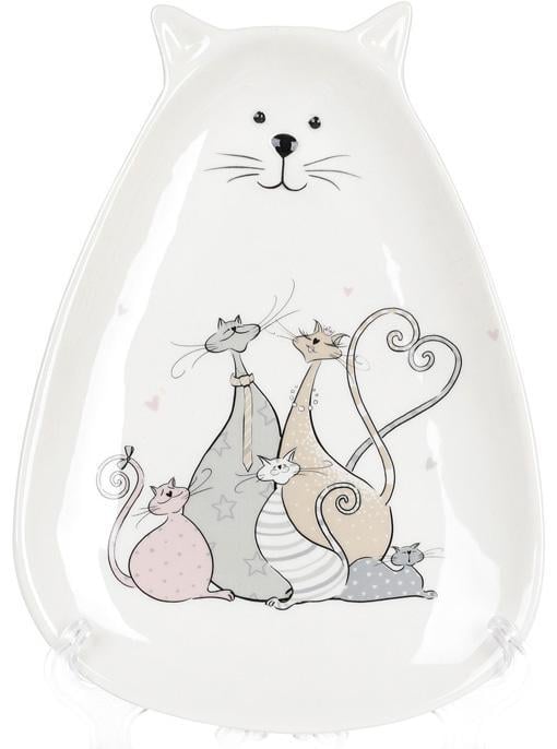 Блюдо керамическое Дружная Семья 24х18х2,8 см (32319215)