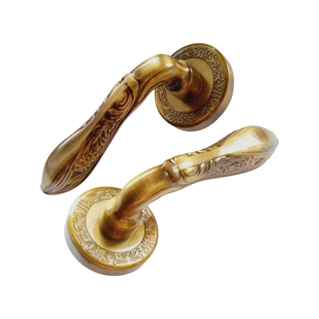 Дверная ручка на розетках Ozcanlar ZARA MAT/OKSID Rozet