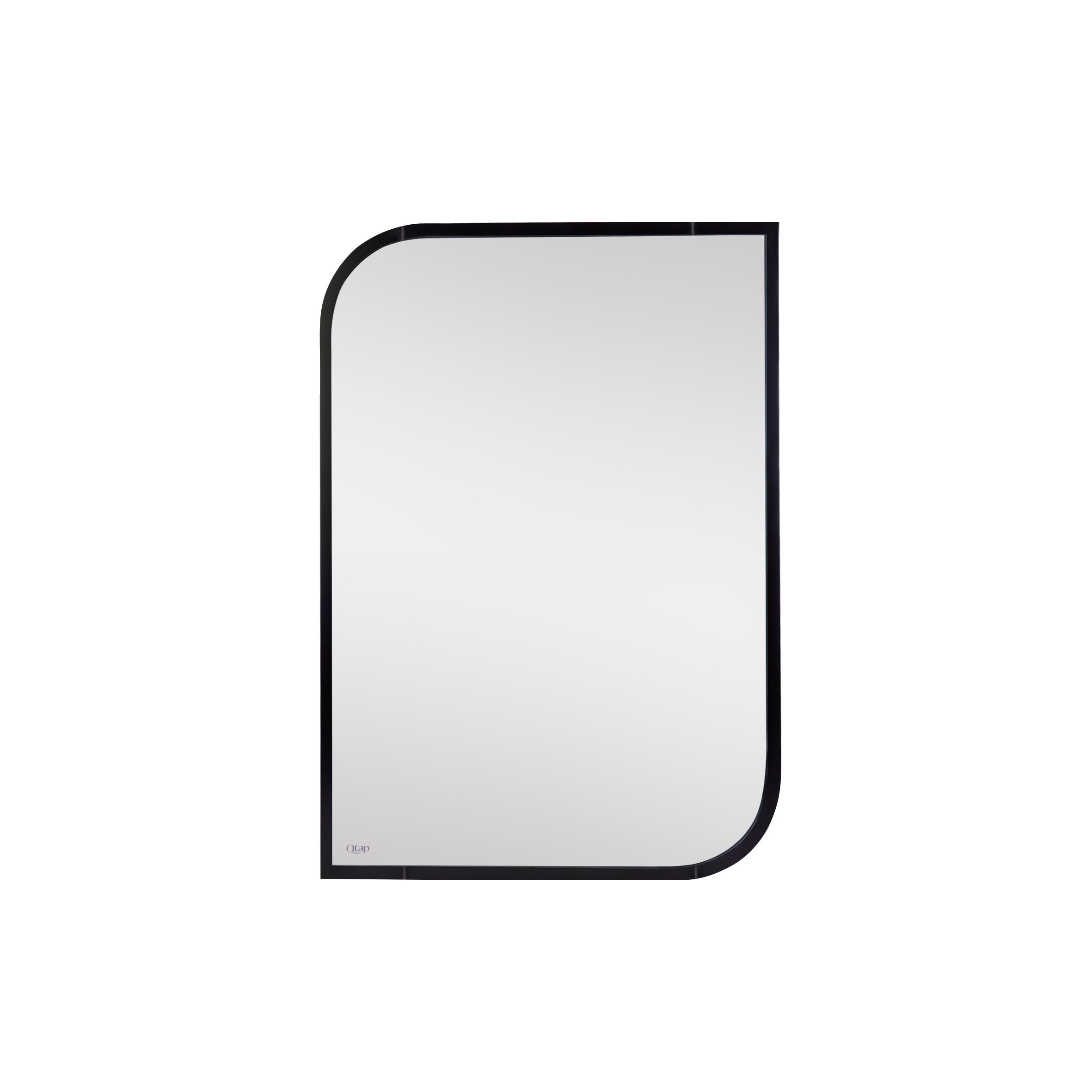 Зеркало Qtap Scorpio QT1478FL8130AB 490х700 мм Black (94164)