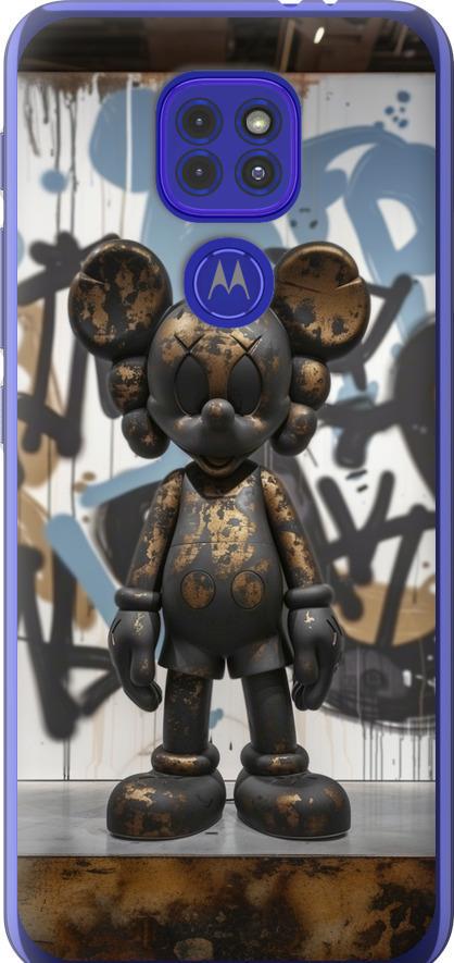 Чохол на Motorola G9 Play Bronze kaws v2 (6098u-2105-42517)