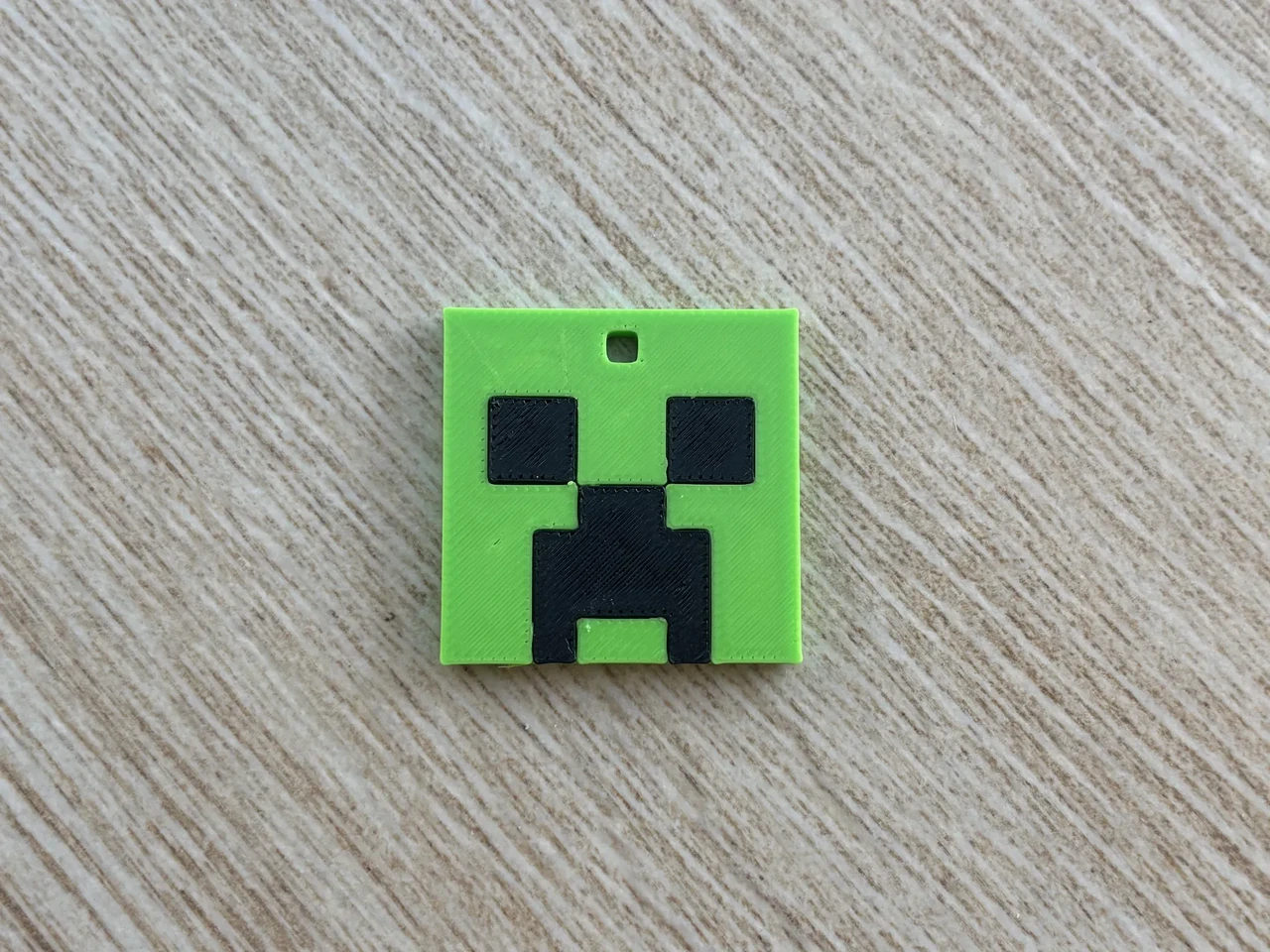 Брелок 8-bit Creeper Minecraft Keychain 3D-печать 2 см - фото 3 Брелок 8-bit Creeper Minecraft Keychain 3D-печать 2 см - фото 3