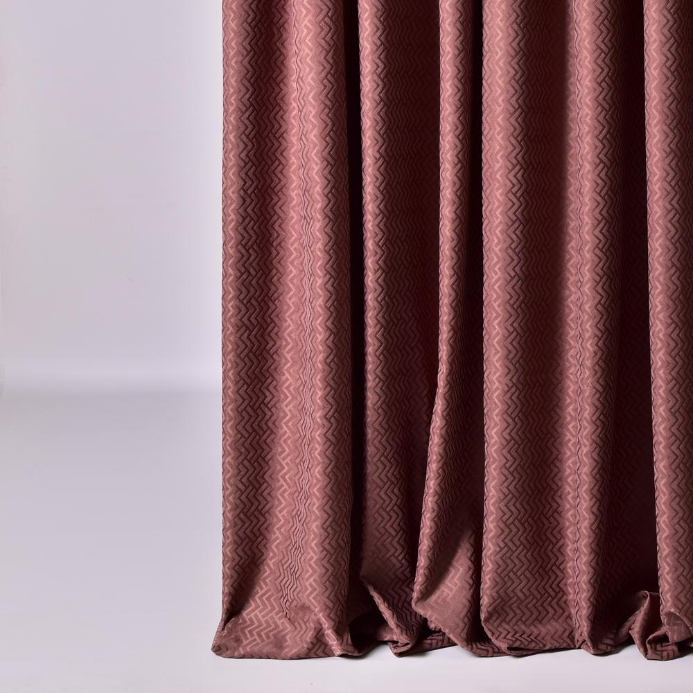 Тканина портьєрна жакардова Зигзаг VH1859 207 гр/м2 290 см Кавовий (26303)