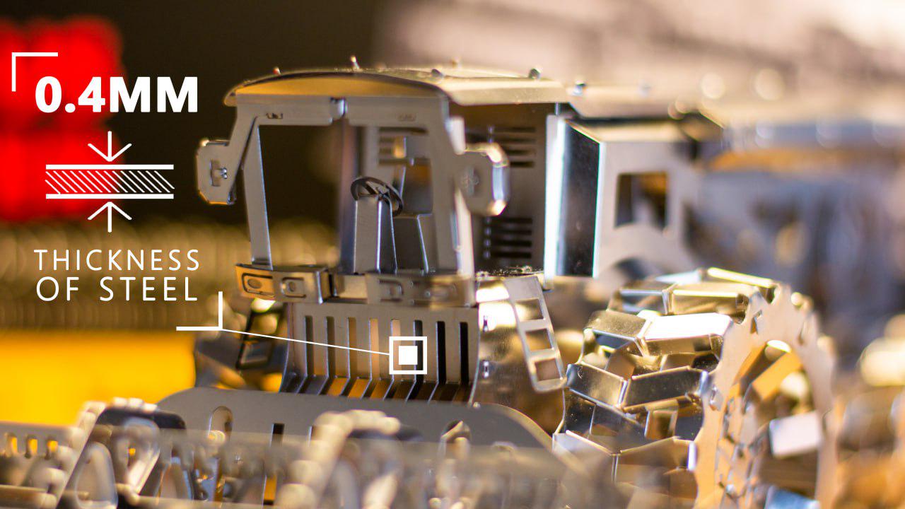 Конструктор METAL-TIME Voracious Harvester Механічний комбайн колекційний (MT026) - фото 8 Конструктор METAL-TIME Voracious Harvester Механічний комбайн колекційний (MT026) - фото 8