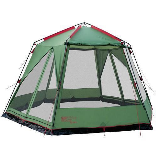 Туристическая беседка-палатка Tramp Lite Mosquito 4,3х3,7х2,25 м Зеленый - фото 4