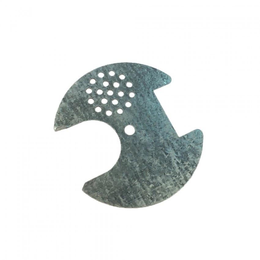 Летковый заградитель круглый оцинкованный d 70 мм (13548055)