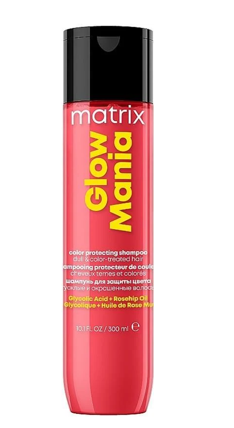Шампунь профессиональный для защиты цвета и окрашенных волос Matrix Glow Mania Glazing Queen 300 мл (2547082851)