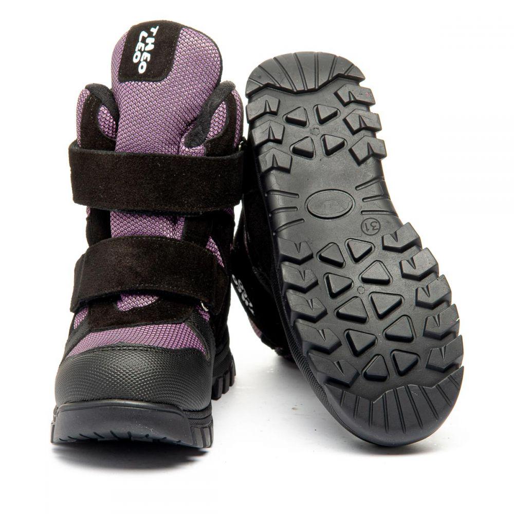 Ботинки зимние для девочек The Leo 1367 р. 32 21 см Черный - фото 5 Ботинки зимние для девочек The Leo 1367 р. 32 21 см Черный - фото 5