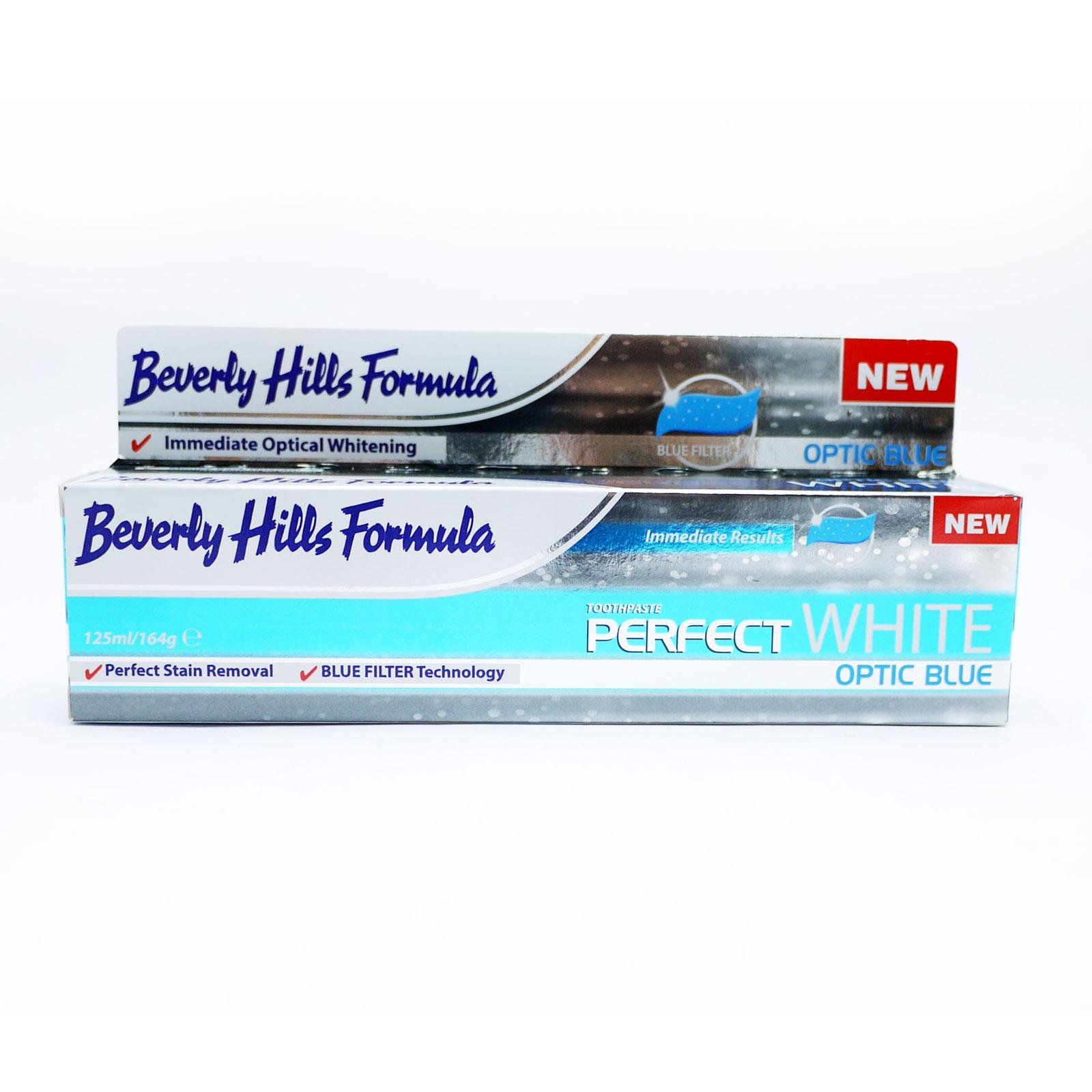 Паста зубна Beverly Hills Formula Perfect White Optic Blue 125 мл