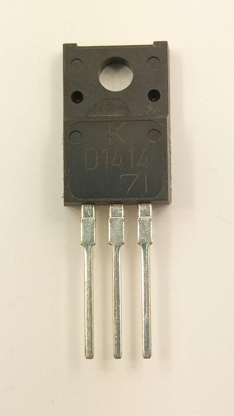 Транзистор 2SD1414 npn Darlington 80V 4A 20W 2000 TO-220FP (14979)
