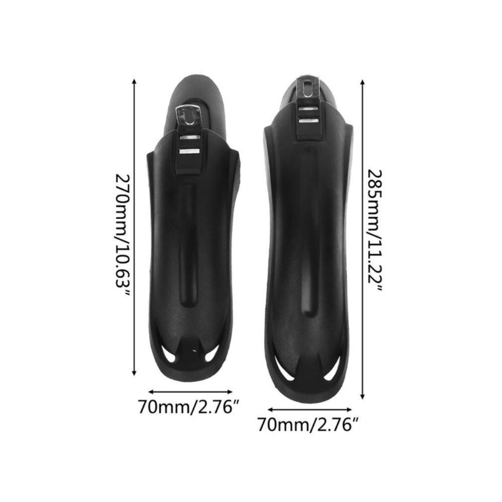 Крылья велосипедные для детских велосипедов Feel Fit 12-14" Черный - фото 3 Крылья велосипедные для детских велосипедов Feel Fit 12-14" Черный - фото 3