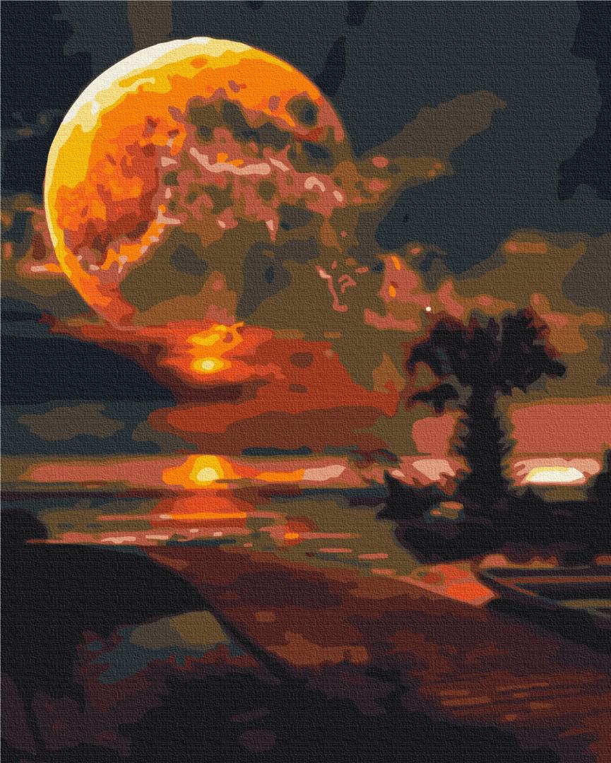 Картина по номерам Brushme Фантастический закат 48x60 см (BS6364L)