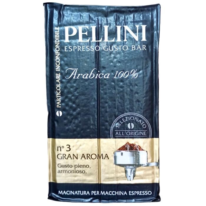 Кава мелена Pellini Espresso Gran Aroma №3 Arabica 100% 250 г