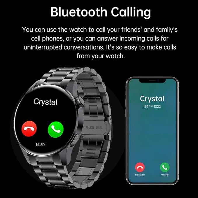 Смарт-годинник FILIEKEU з Bluetooth-дзвінками для чоловіків і жінок - фото 3