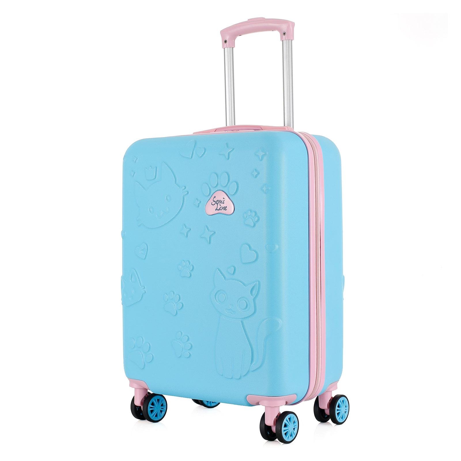 Валіза дитяча SEMI LINE T5883-2 20" S Blue/Pink