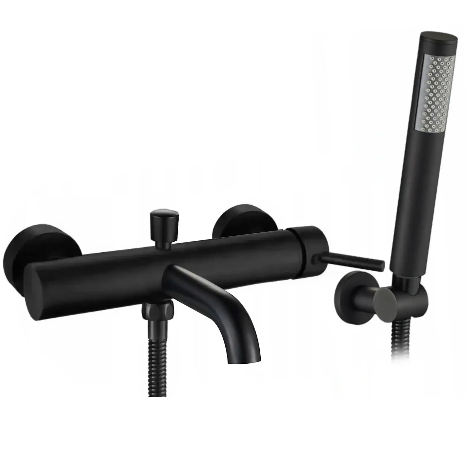 Смеситель для ванны Rea Lungo однорычажный Черный матовый (REA-B6634)