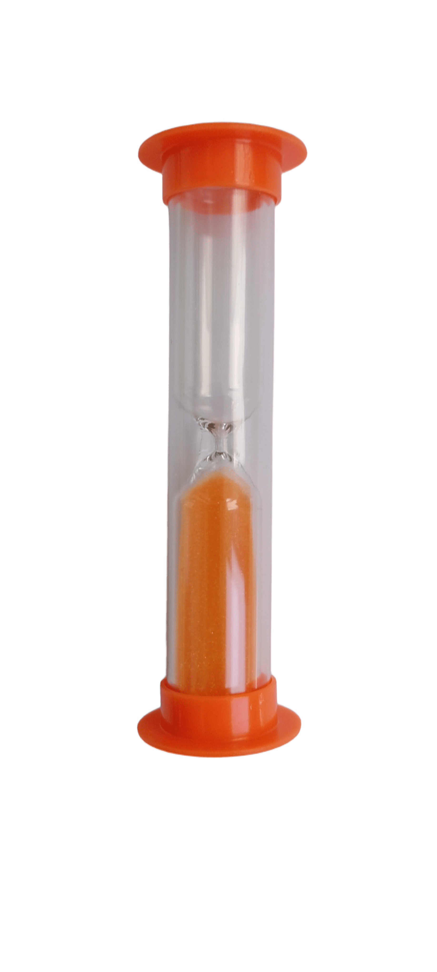 Часы песочные Hourglass на 1 мин стекло в тубе 2х9 см Оранжевый (797А)