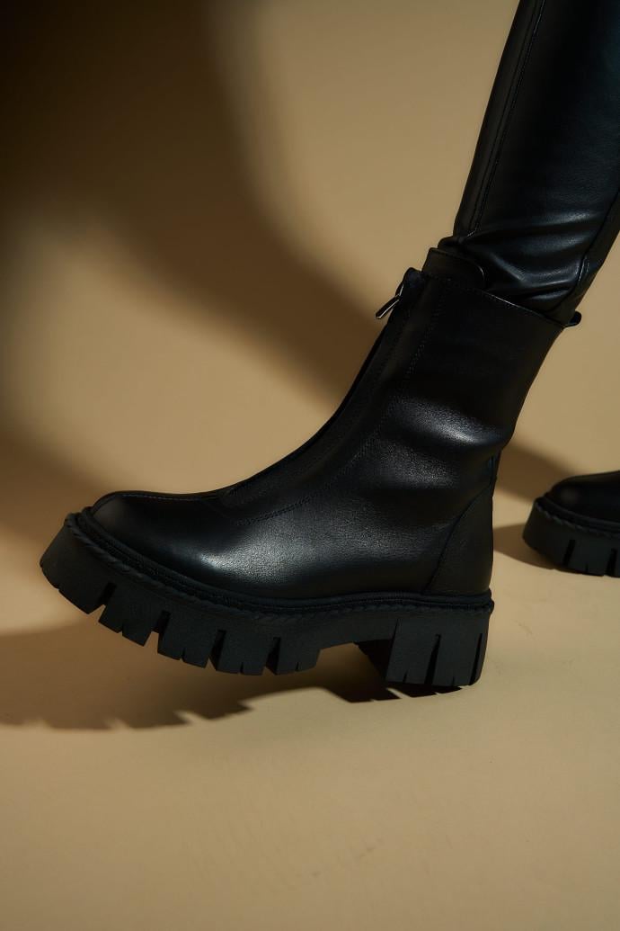 Черевики жіночі Fabio Monelli р. 39 Чорний (181973) - фото 5 Черевики жіночі Fabio Monelli р. 39 Чорний (181973) - фото 5