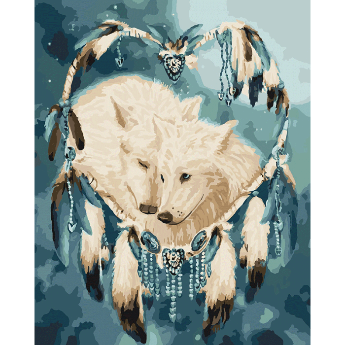 Картина за номерами Ідейка "Справжня відданість" 40х50 см (Az-268652)