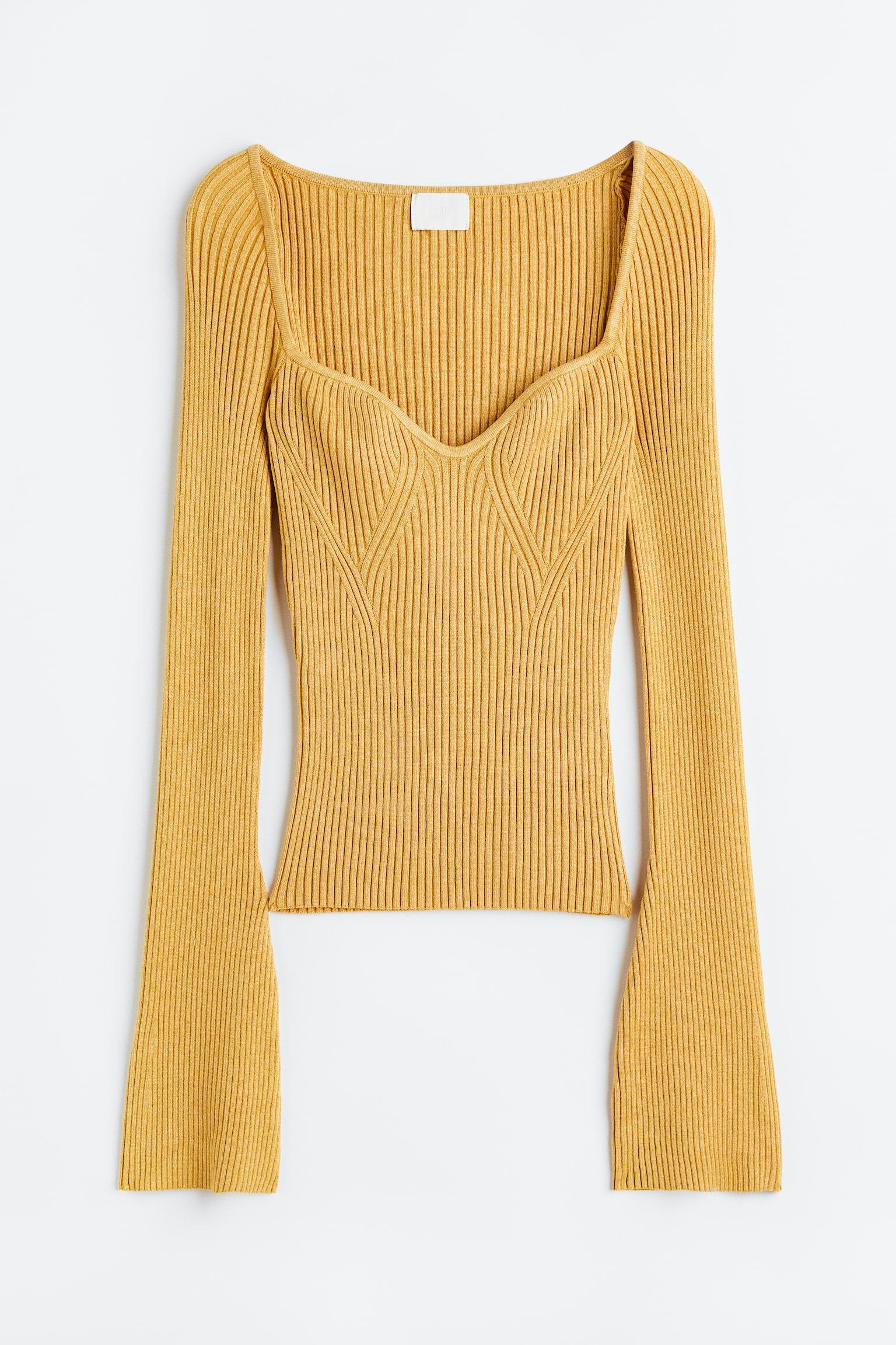 Джемпер H&M M Гірчичний (X13021096768)