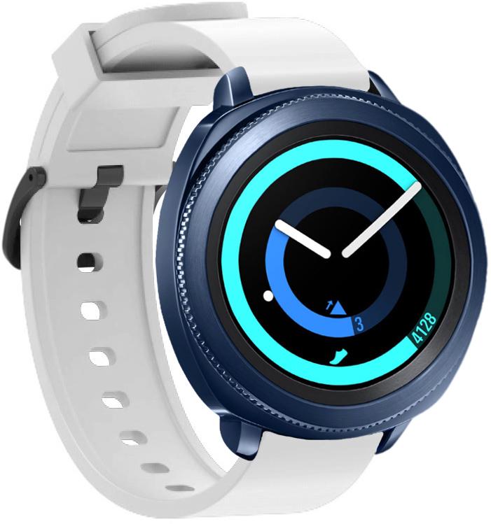 Ремешок силиконовый Like для Samsung Gear Sport White (13346-29)