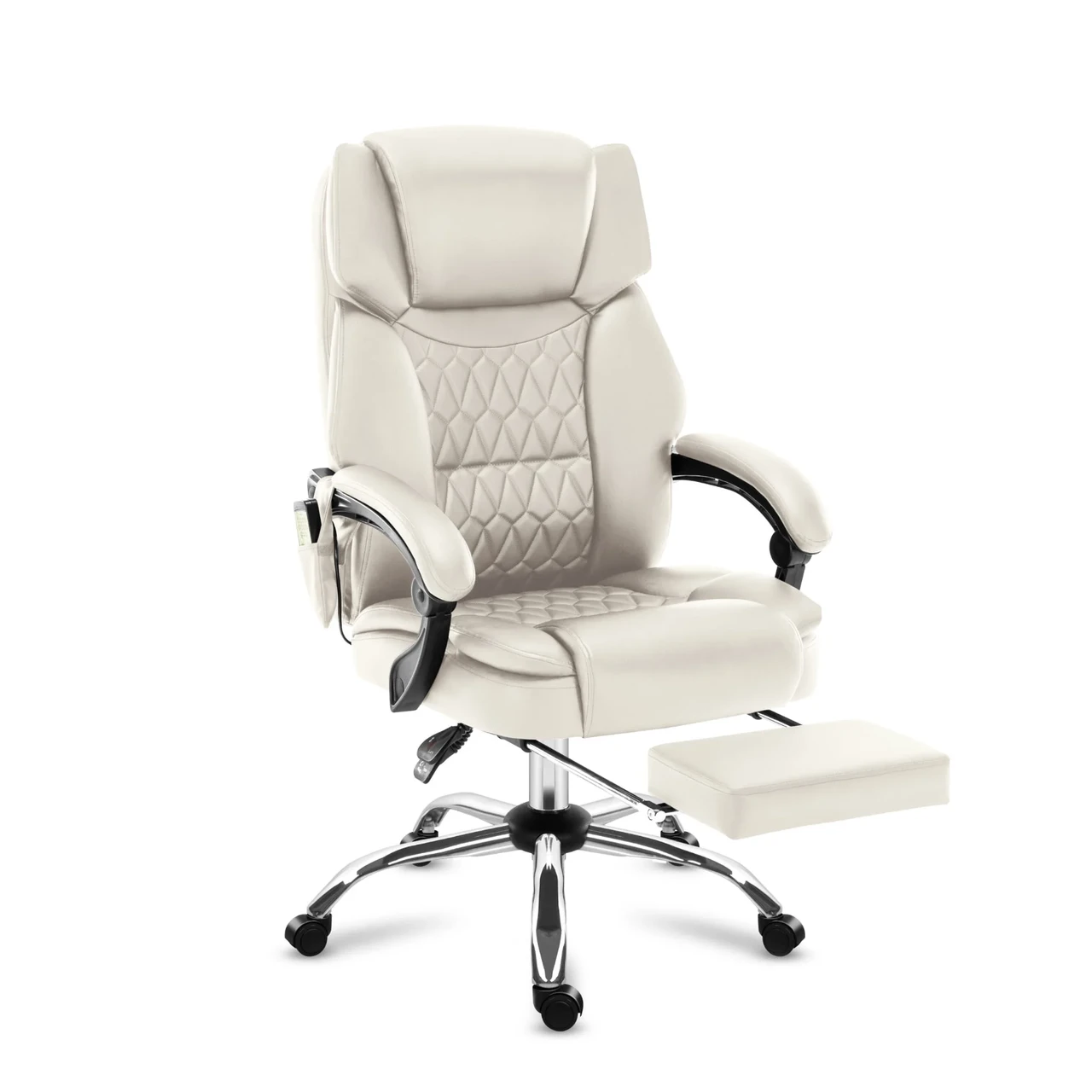 Офисное кресло с массажем Mark Adler Boss 6.0 Beige (2667165301)