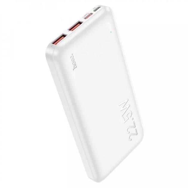 Повербанк Hoco J101 Astute 10000 mAh 22,5W White