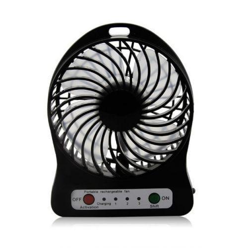 Вентилятор Portable Mini Fan XSFS - 01 Чорний