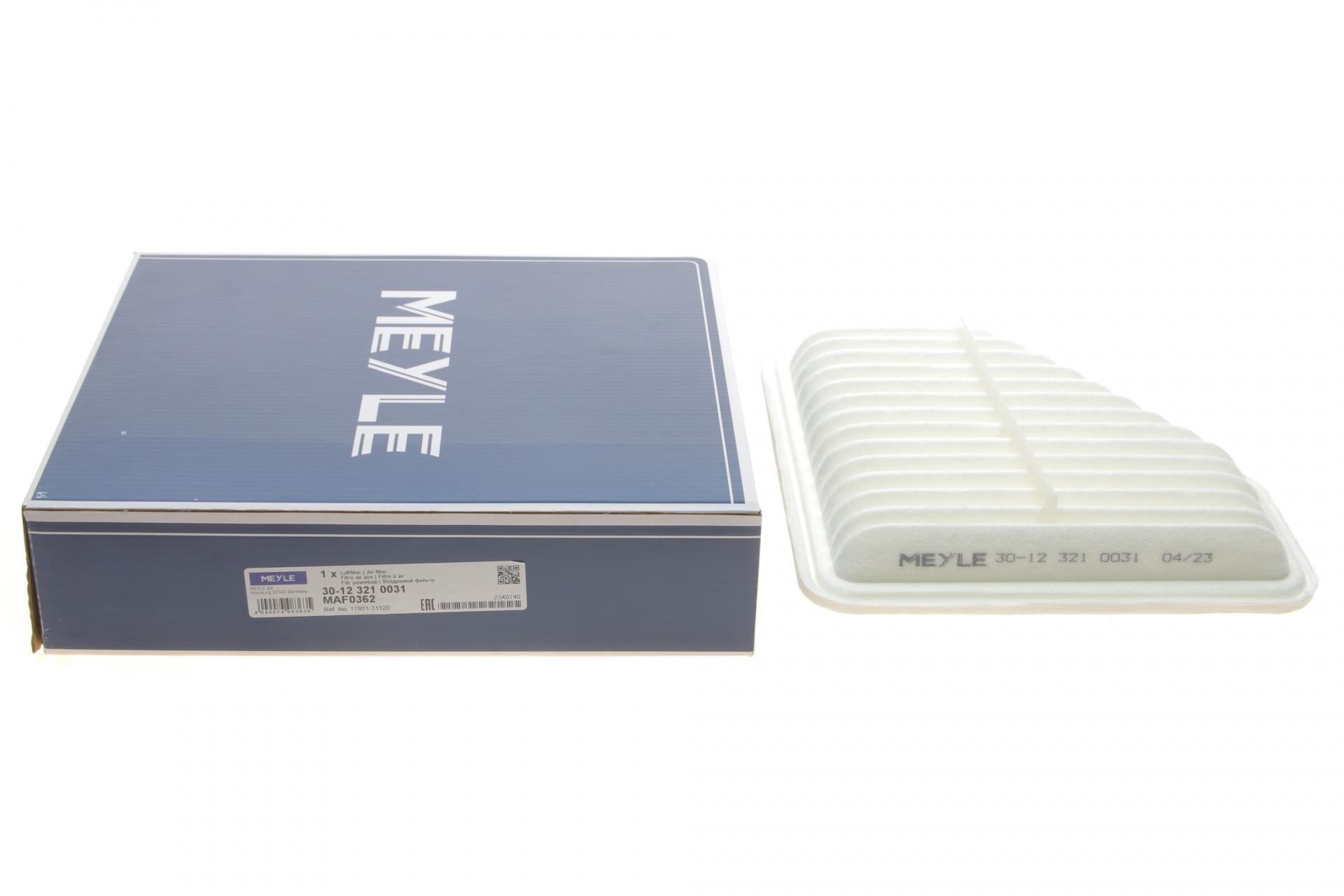 Фільтр повітряний Meyle для Toyota 2,0 4WD 06- (30-12 321 0031)