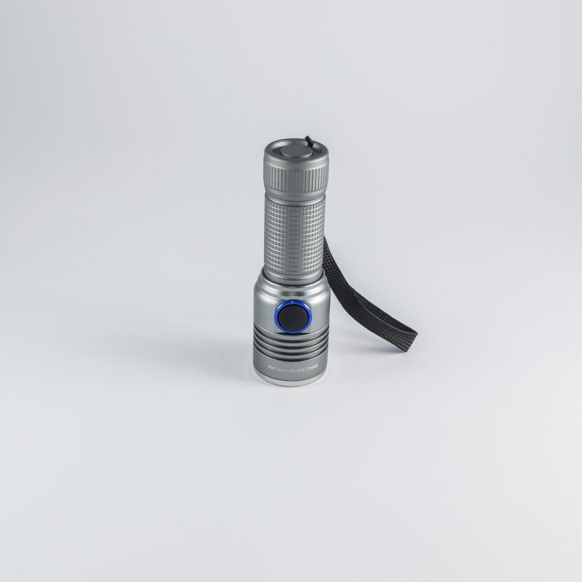 Фонарь Small Sun R841 XPE ЗУ micro USB 3 режима zoom (24869)