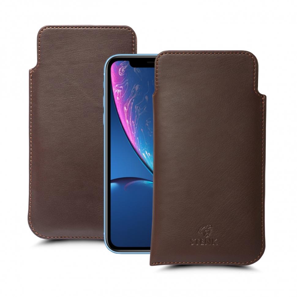 Футляр Stenk Elegance для Apple iPhone XR Коричневий (63020)