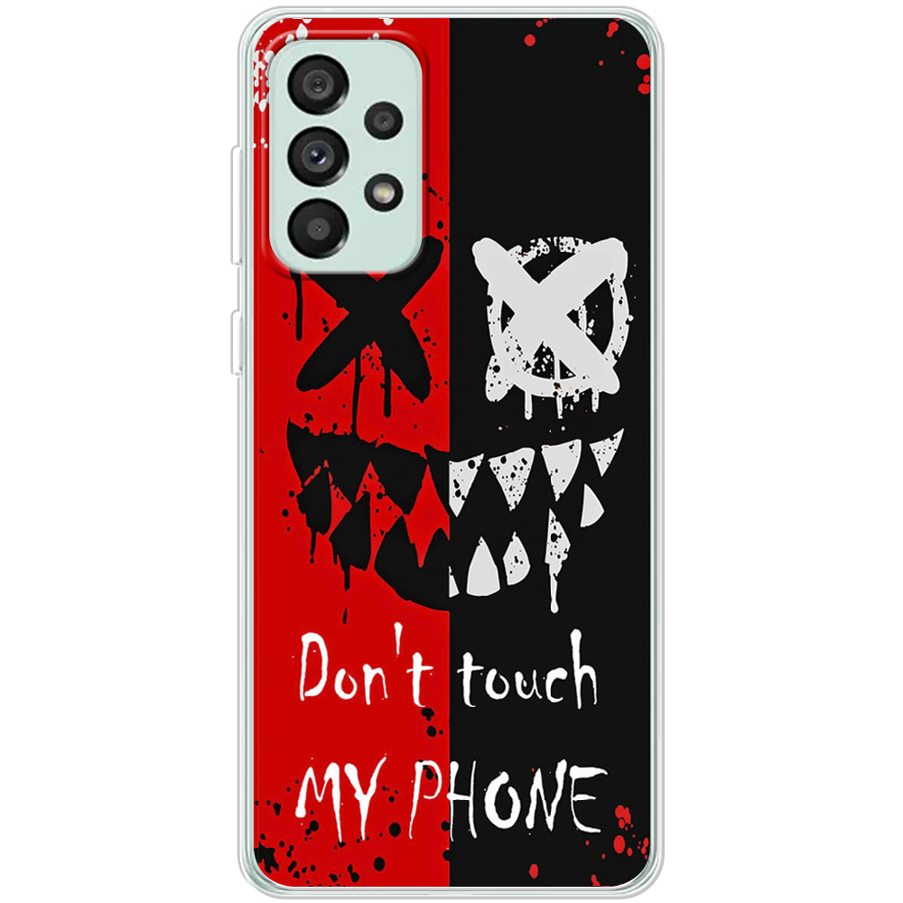 Чехол BoxFace Samsung Galaxy A33 5G (A336) Bad Smile Прозрачный силикон (44140-up2468-44140)