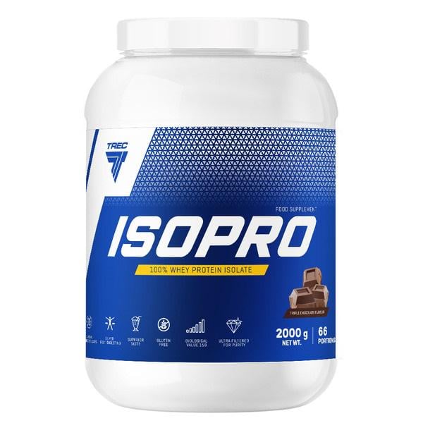 Протеин Trec Nutrition IsoPro 2000 г 66 порций Chocolate