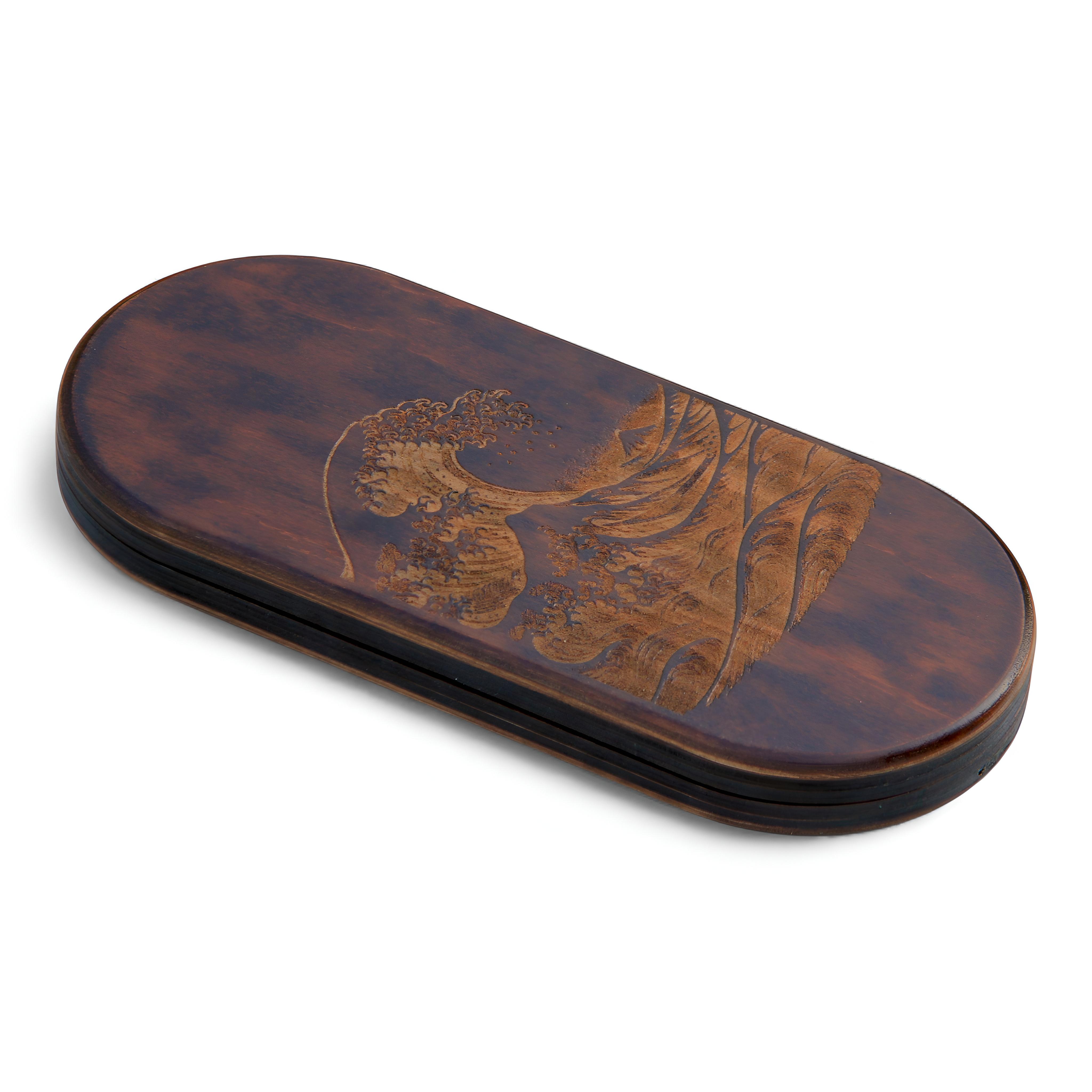 Дошка WNINE TY-006 Садху Цунамі овальна крок 10 мм 335х150 мм (28398991)