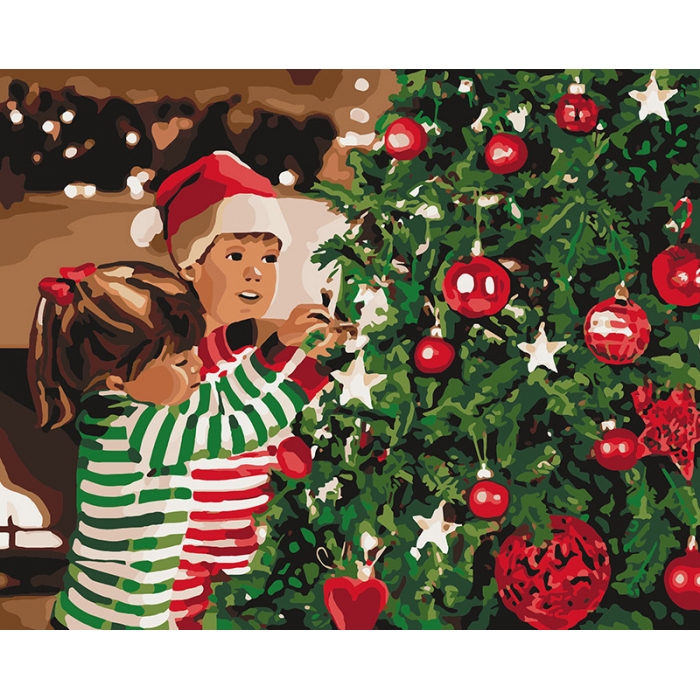 Картина по номерам Идейка Праздник приближается КНО4635 40х50 см