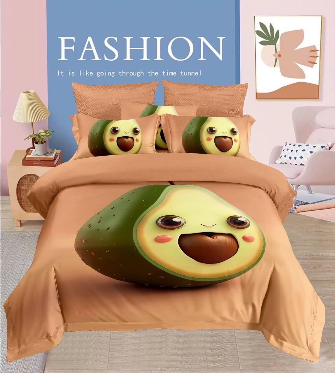 Комплект постільної білизни 50x70 см Помаранчевий із жовтим - фото 2